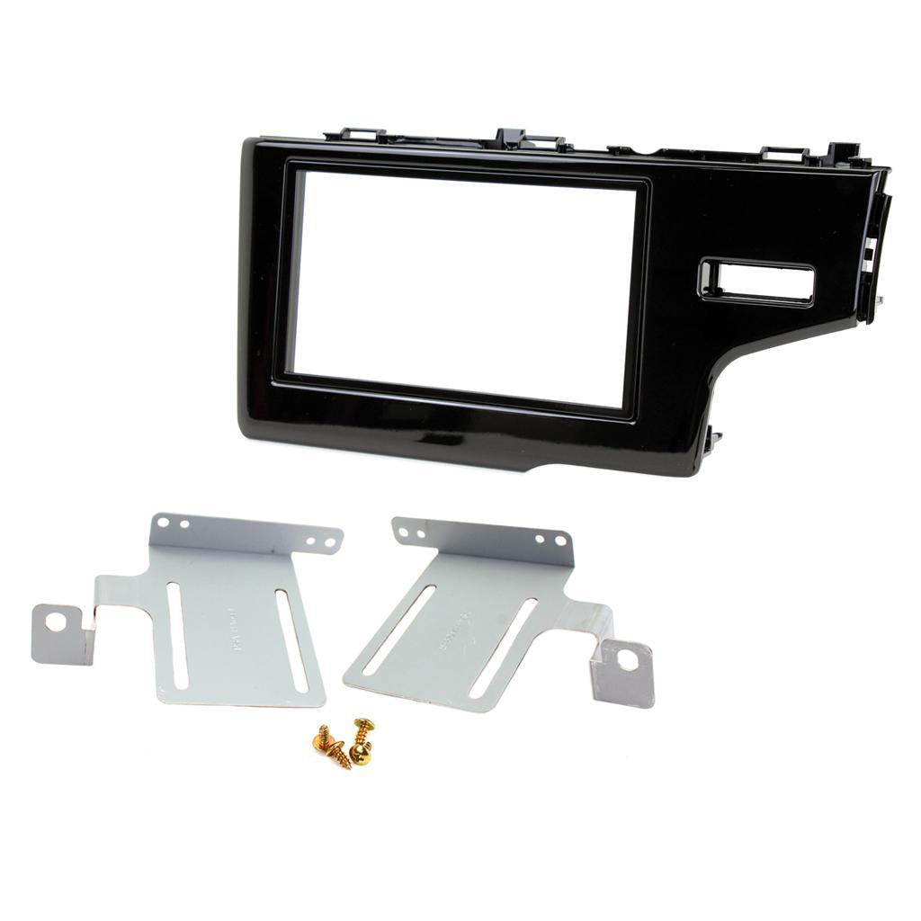 FITTING KIT HONDA JAZZ , FIT 2013 - 2020 DOUBLE DIN (GLOSS BLACK) - CT23HD32
