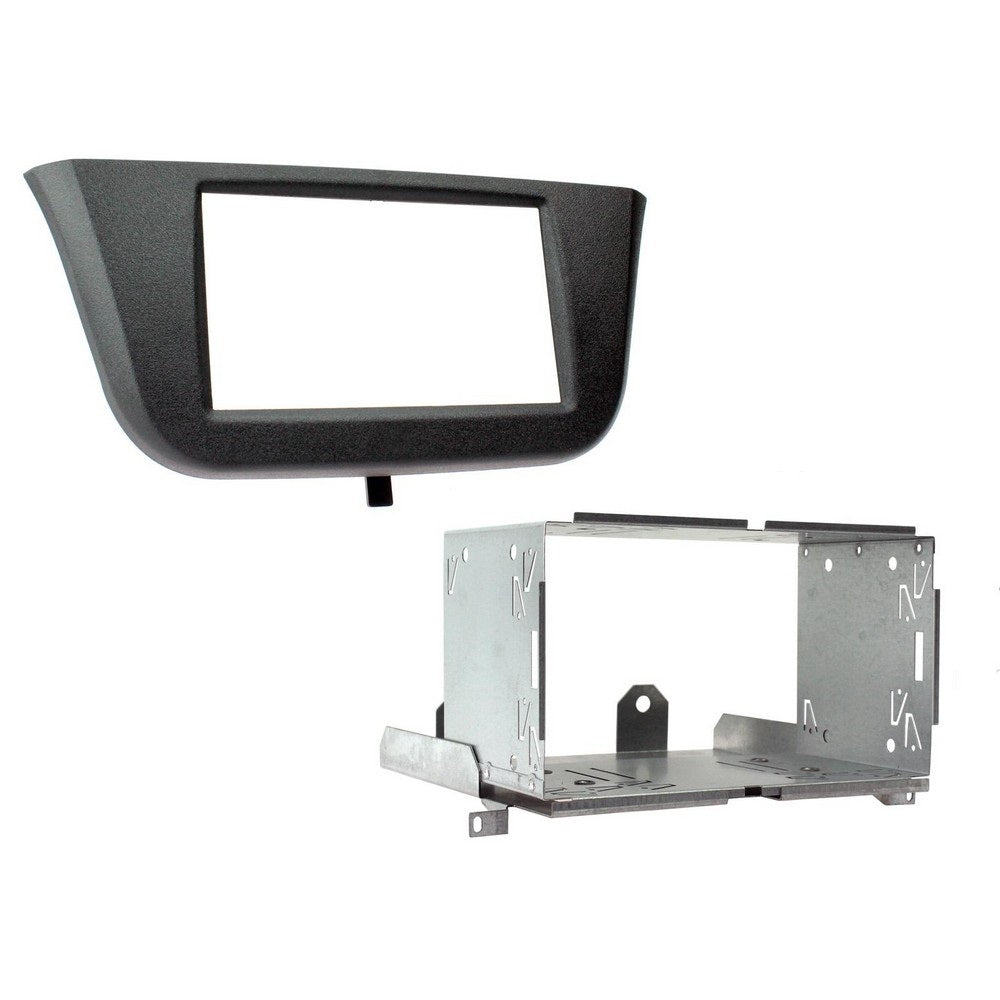 FITTING KIT IVECO DAILY 2014 - 2021 DOUBLE DIN WITH CAGE (BLACK) - CT23IV05