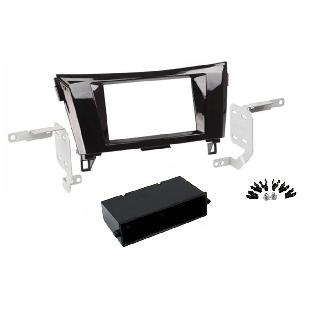 FITTING KIT NISSAN X TRAIL , QASHQAI 2014 - 2017 DOUBLE DIN (GLOSS BL - CT23NS20