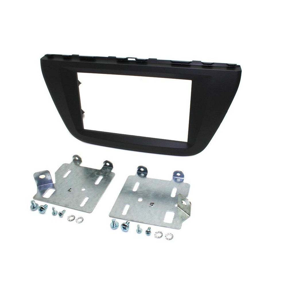 FITTING KIT SUZUKI SX4 S-CROSS 2013 - 2017 DOUBLE DIN (BLACK) - CT23SZ10