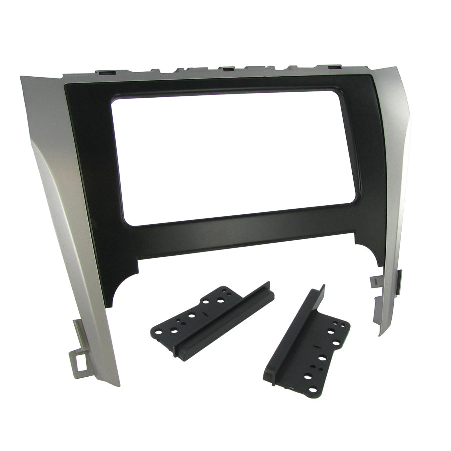 FITTING KIT TOYOTA CAMRY 2012 - 2015 DOUBLE DIN (BLACK / SILVER) - CT23TY30