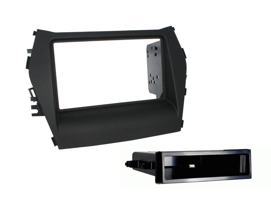 FITTING KIT HYUNDAI SANTA FE 2012 - 2018 DIN & DOUBLE DIN (BLACK) - CT24HY25