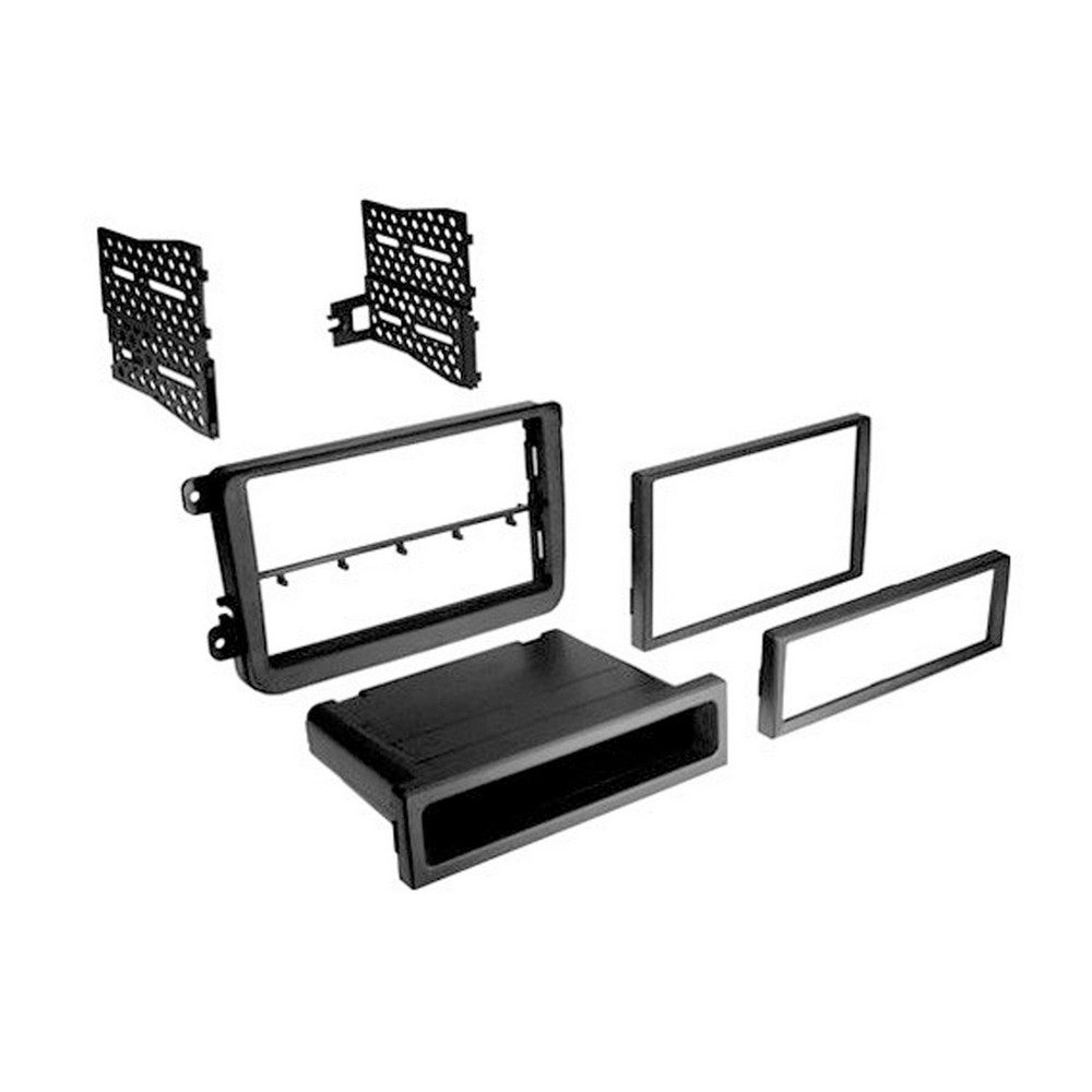 FITTING KIT VW / SKODA 2003 - 2016 DIN & DOUBLE DIN (BLACK) - CT24VW09