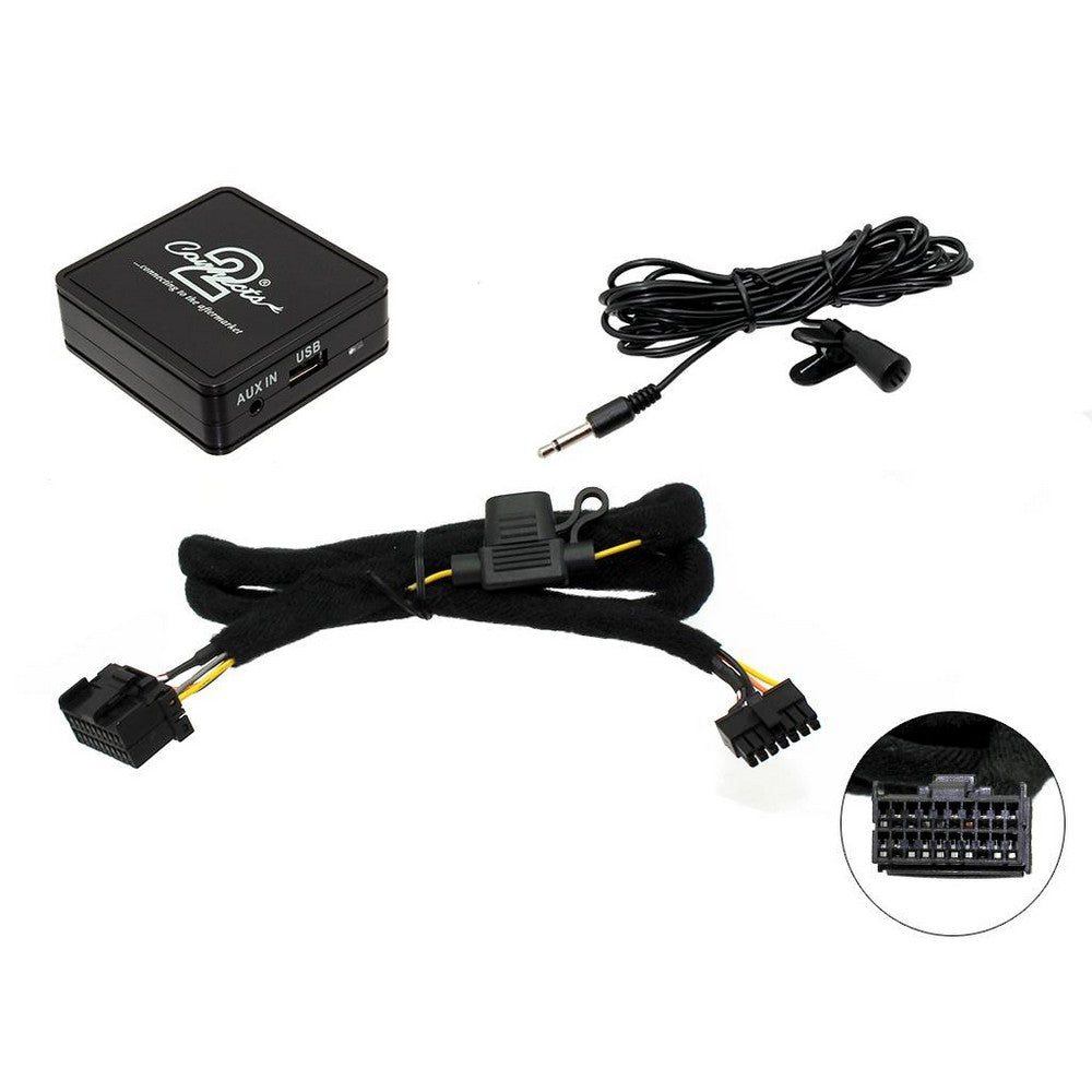 SUBARU BLUETOOTH ADAPTOR (REQUIRES 20PIN CHANGER CONNECTOR ON UNIT) - CTASUBT001