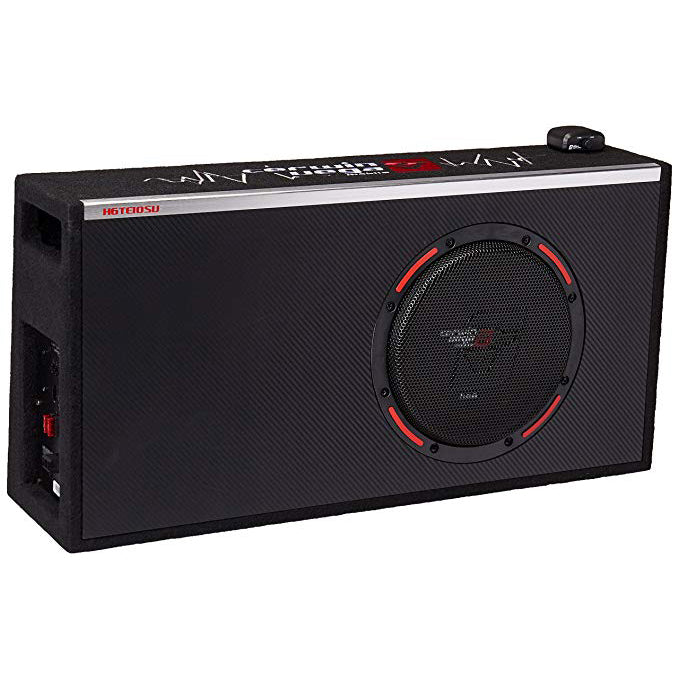 CERWIN VEGA 10" BOX SUBWOOFER AND AMPLIFIER ACTIVE 400W - H6TE10SV
