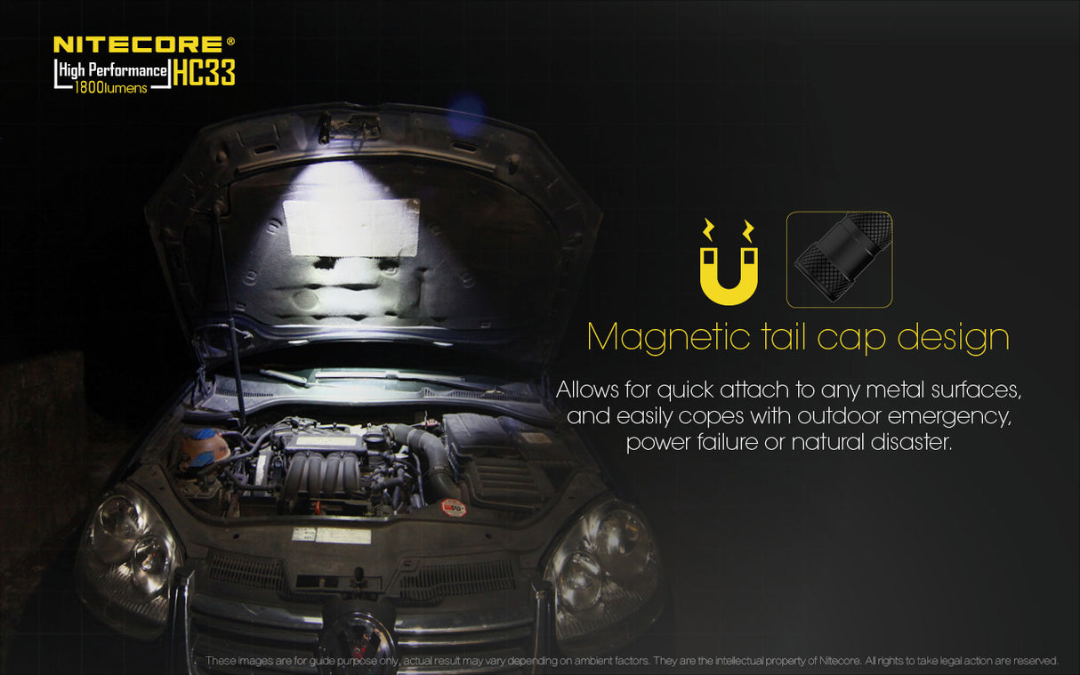 NITECORE SMALL POWERFUL HEAD TORCH - HC33