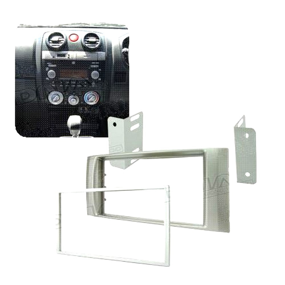 FITTING KIT ISUZU D-MAX 2009 ON DOUBLE DIN (SILVER) - IS-K9300