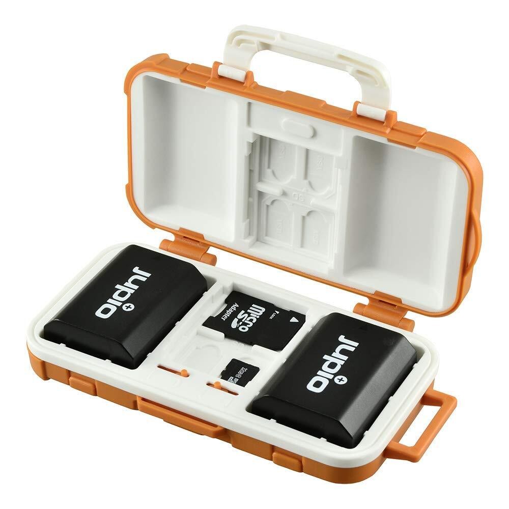 JUPIO HARD CASE FOR 2 BATTERIES AND UP TO 14 MEMORY CARDS - JBM0010