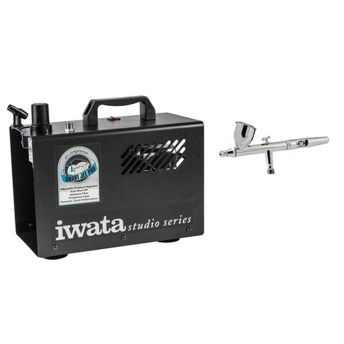 IWATA AIRBRUSH KIT MAKEUP PRO HP.CS + IS875S COMPRESSOR - MAKEUP.KIT2