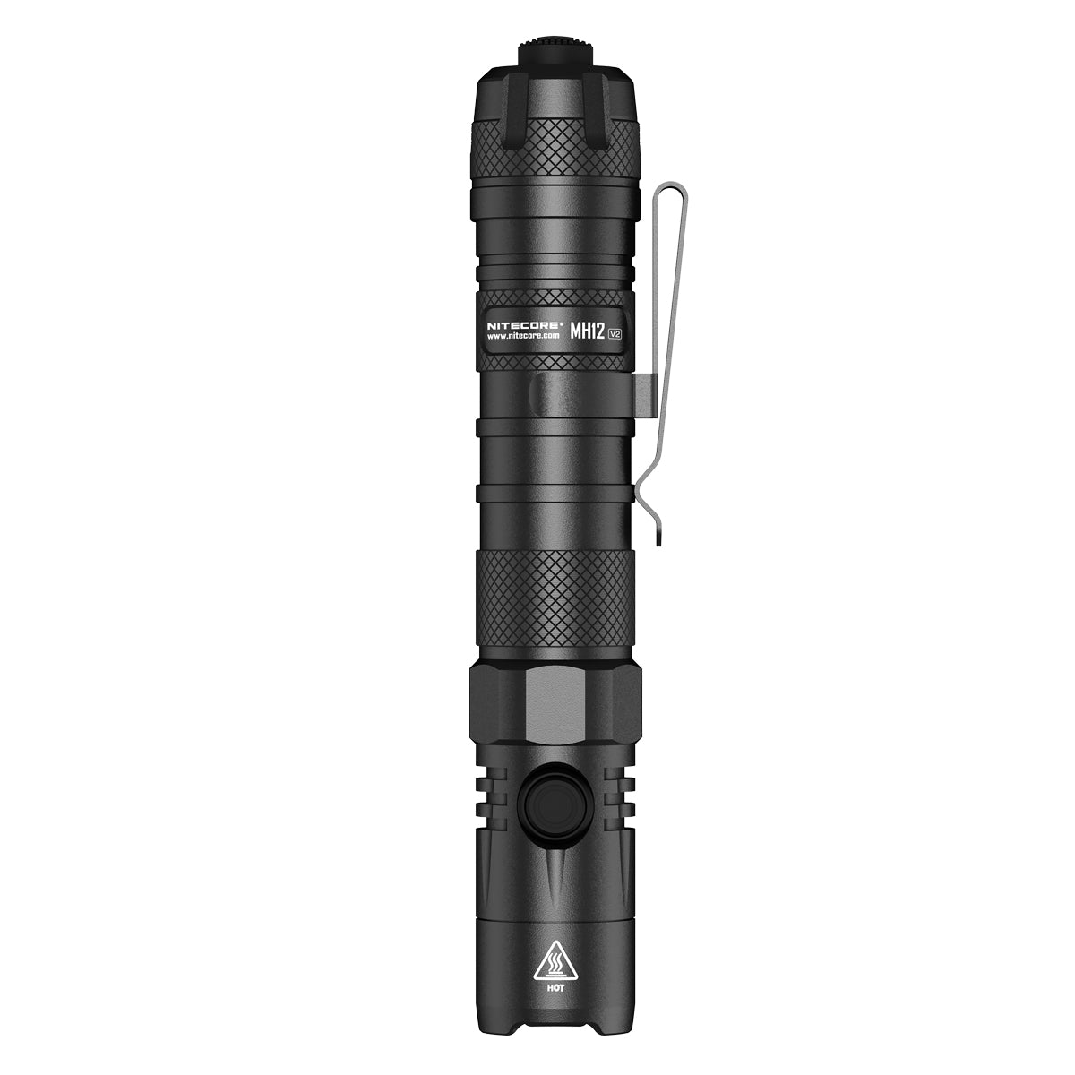 NITECORE MH12 V2 1200 LUMEN USB-C RECHARGEABLE TACTICAL FLASHLIGHT - MH12-V2