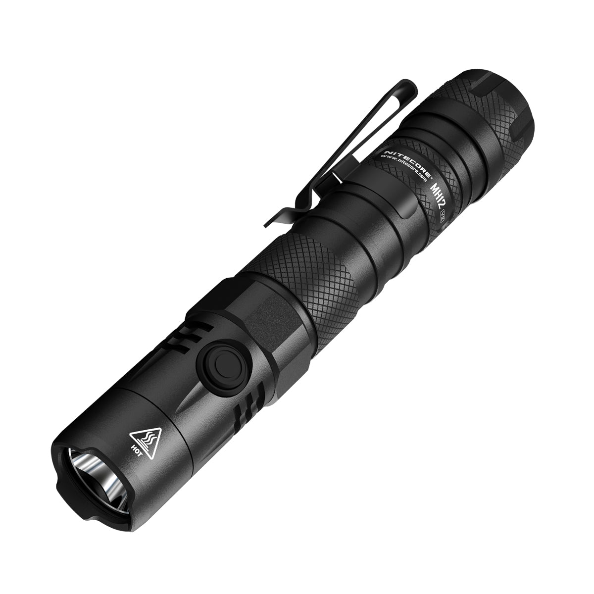NITECORE MH12 V2 1200 LUMEN USB-C RECHARGEABLE TACTICAL FLASHLIGHT - MH12-V2