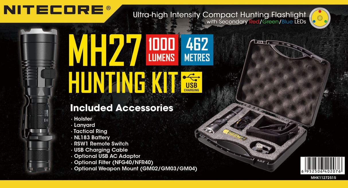 NITECORE MH27 HUNTING KIT - MH27KIT