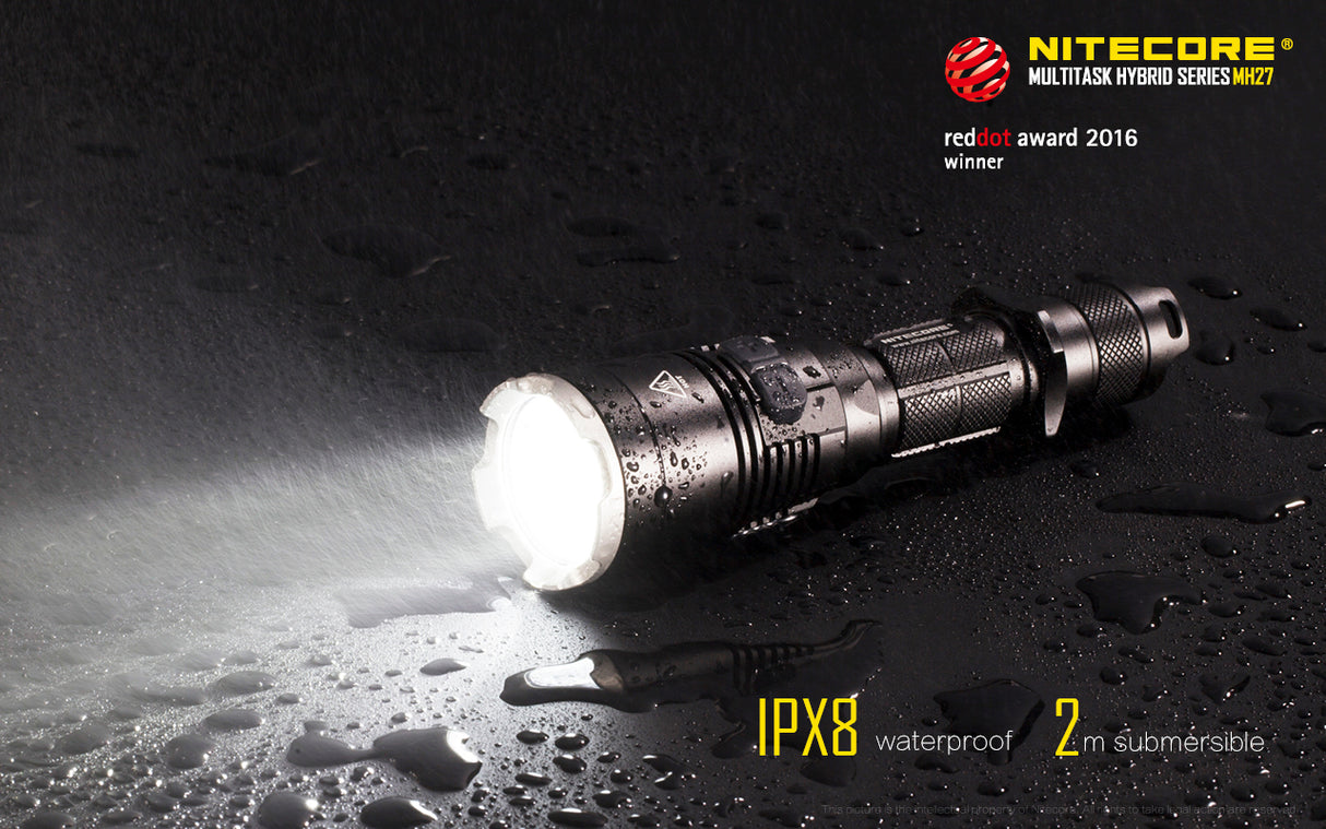 NITECORE ALL CLIMATE TACTICAL BLAZE LED FLASHLIGHT - MH27