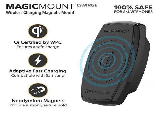 SCOSCHE MAGICMOUNT WIRELESS CHARGE QI CAR VENT MOUNT - MQ2V-XT