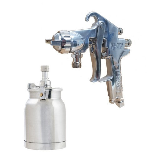 IWATA 2SPRAY SUCTION SPRAYGUN N77 2.0MM + 1L PS1000 POT - N77.2PS