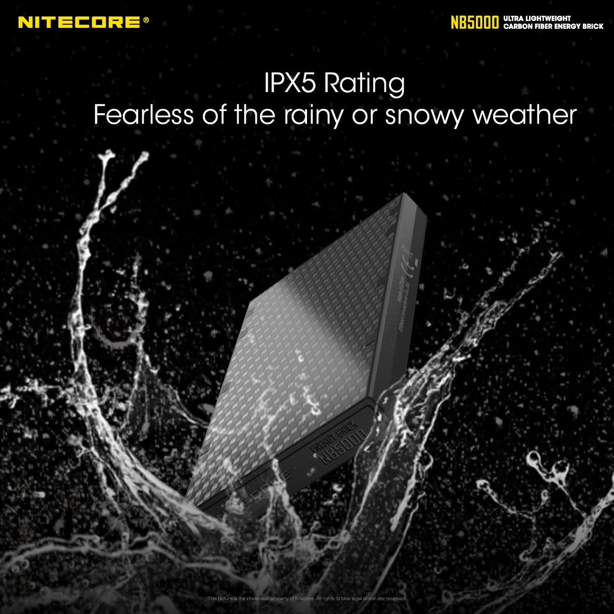 NITECORE 5000mAh POWER BANK WITH QC USB/USB-C DUAL PORTS - NB5000