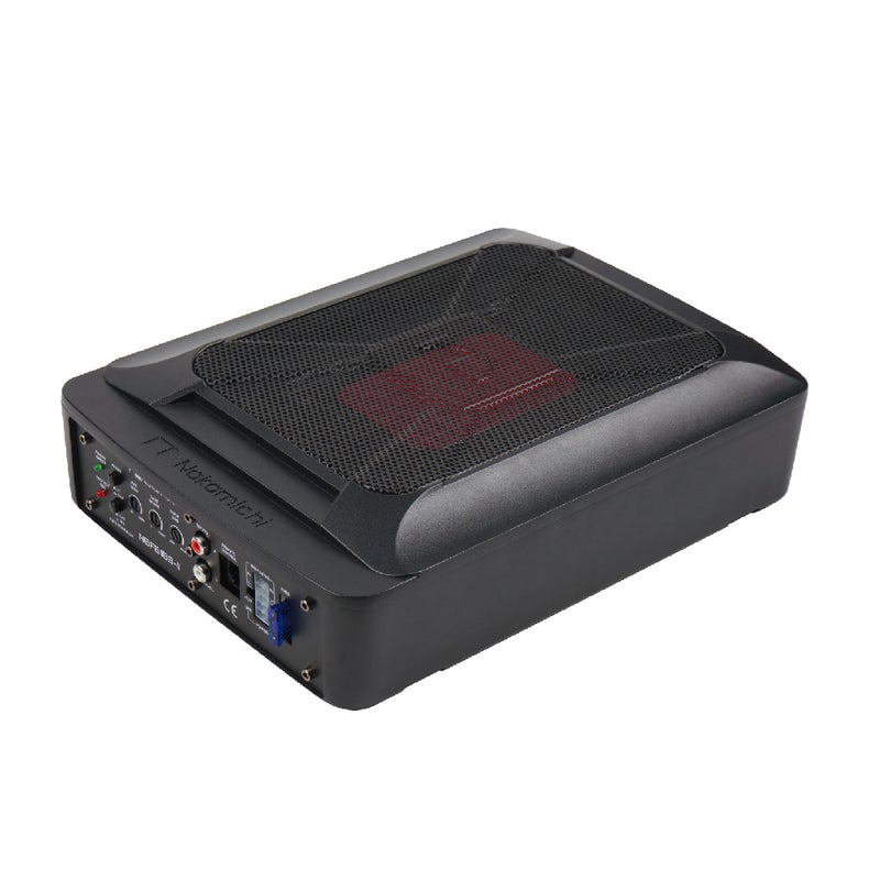 NAKAMICHI 6X9" UNDERSEAT ACTIVE SUBWOOFER ALUMINUM - NBF618S-II
