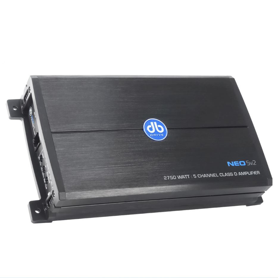 DB DRIVE AMP NEOv2 5CH - 4 X 125W RMS @ 4 OHMS & 1 X 500W RMS @ 2 OHM O - NEO5V2