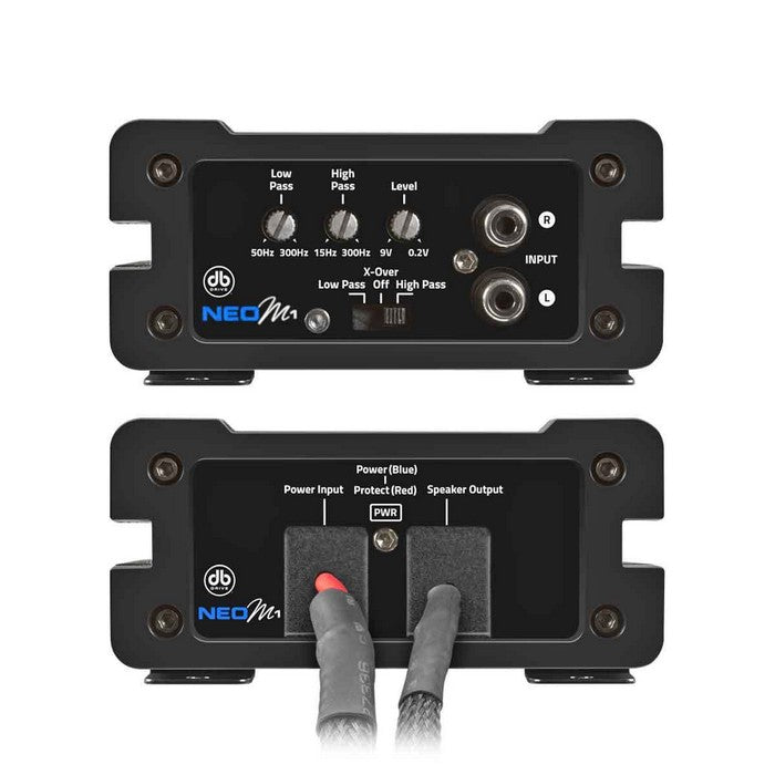 DB DRIVE AMP NEO MINI MONO -  1 x 250 RMS @ 4 OHM / 1 X 500 RMS @ 2 OHM - NEOM1