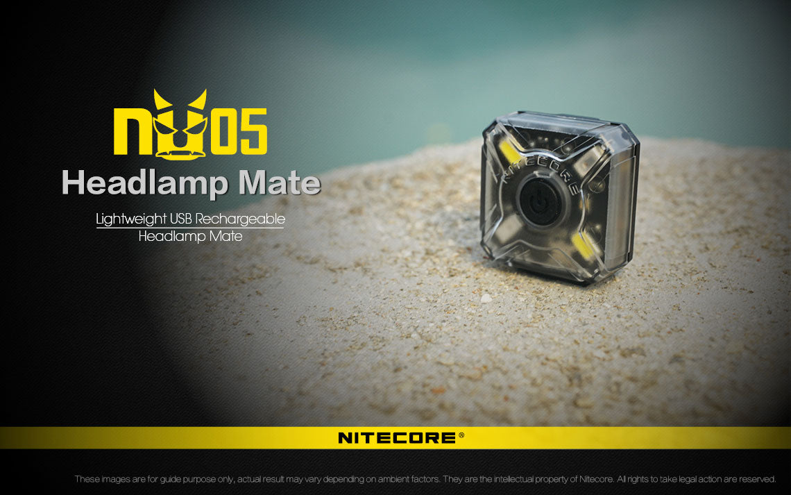NITECORE MINI USB HEADTORCH - NU05KIT
