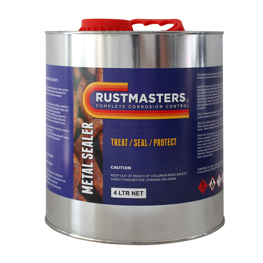 RUSTMASTERS METAL SEALER 4 LITRE - RMMS-4L