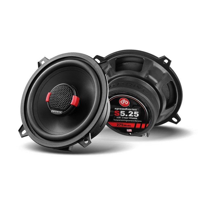 DB DRIVE 5.25" SPEAKERS 55W RMS PAIR SPEED SERIES COAXIAL - S5.25