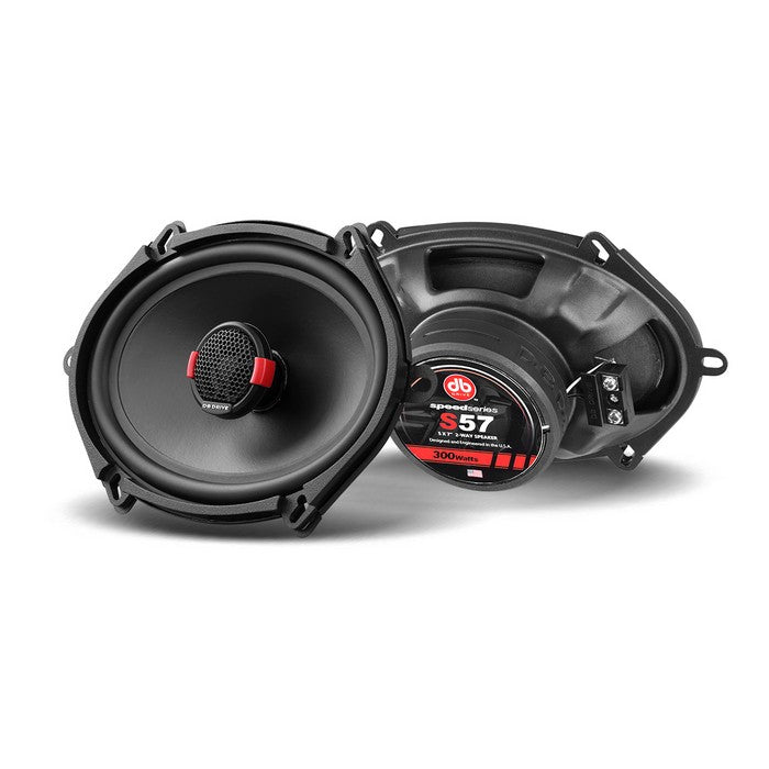 DB DRIVE 5X7" SPEAKERS 65W RMS PAIR SPEED SERIES COAXIAL - S57