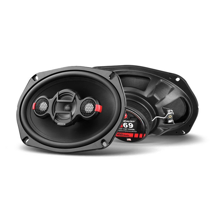 DB DRIVE 6X9" SPEAKERS 125W RMS PAIR SPEED SERIES 4 WAY - S69