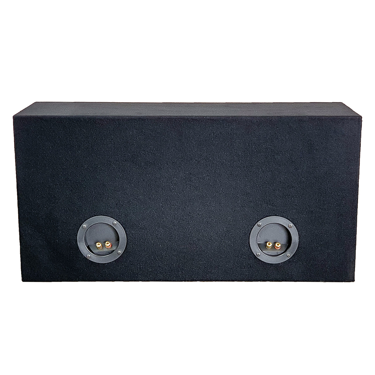 SUBWOOFER BOX FOR 2 x 12" SUB DOUBLE BLACK - SB212