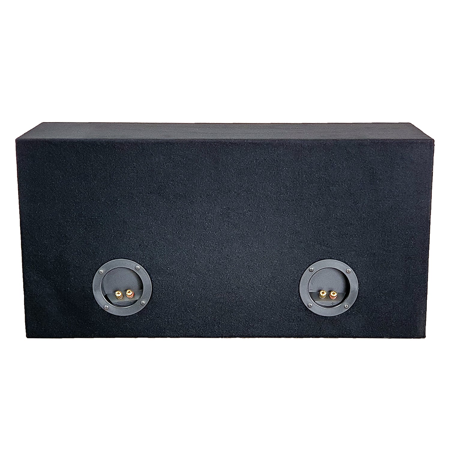 SUBWOOFER BOX FOR 2 x 12" SUB DOUBLE BLACK - SB212