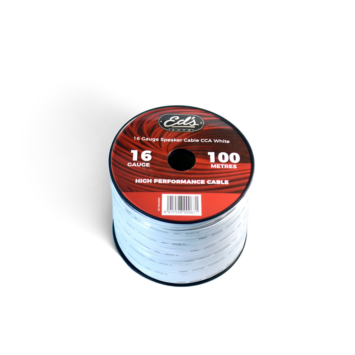 EDS 16 GAUGE SPEAKER CABLE CCA 100M WHITE - SC16GAWH