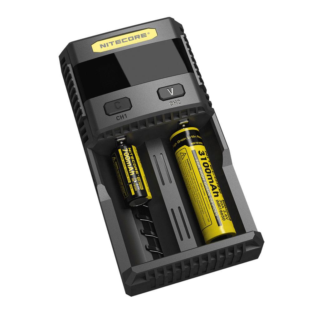 NITECORE BATTERY CHARGER FAST UNIVERSAL FOR AA AAA C D 18650 17650 17670, - SC2