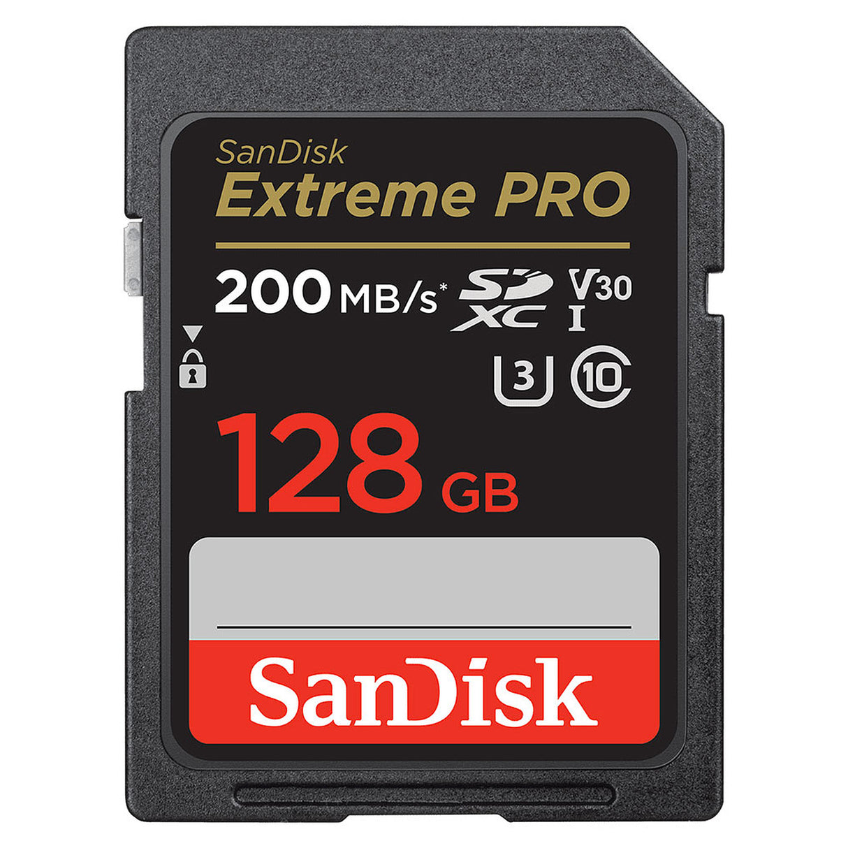 SANDISK EXTREME PRO SDXC 128GB UP TO R200MB/S W90MB/S SD CA - SDSDXXD-128G-GN4IN