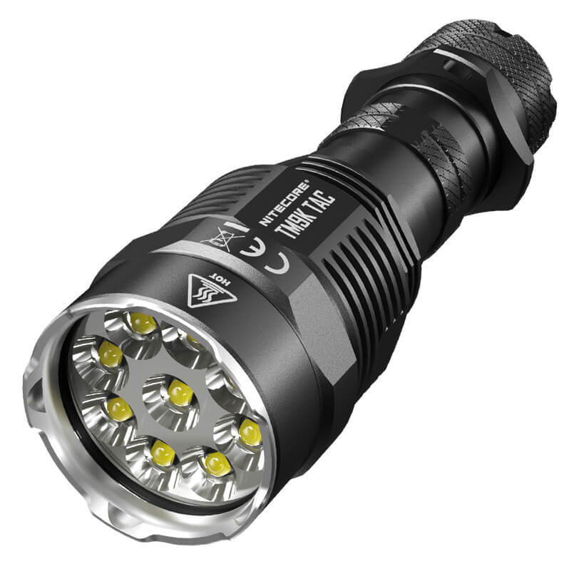 NITECORE TM9K TAC 9800 LUMEN USB-C RECHARGEABLE FLASHLIGHT - TM9KTAC