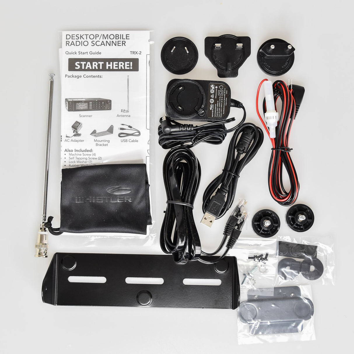 WHISTLER DIGITAL SCANNER RADIO MOBILE / DESKTOP - TRX-2E