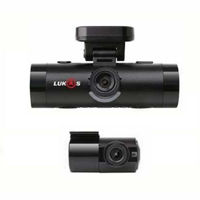 LUKAS DASH CAM 2CH 1080+720 + WIFI+GPS+ADAS+16GB - V790-2CH-16