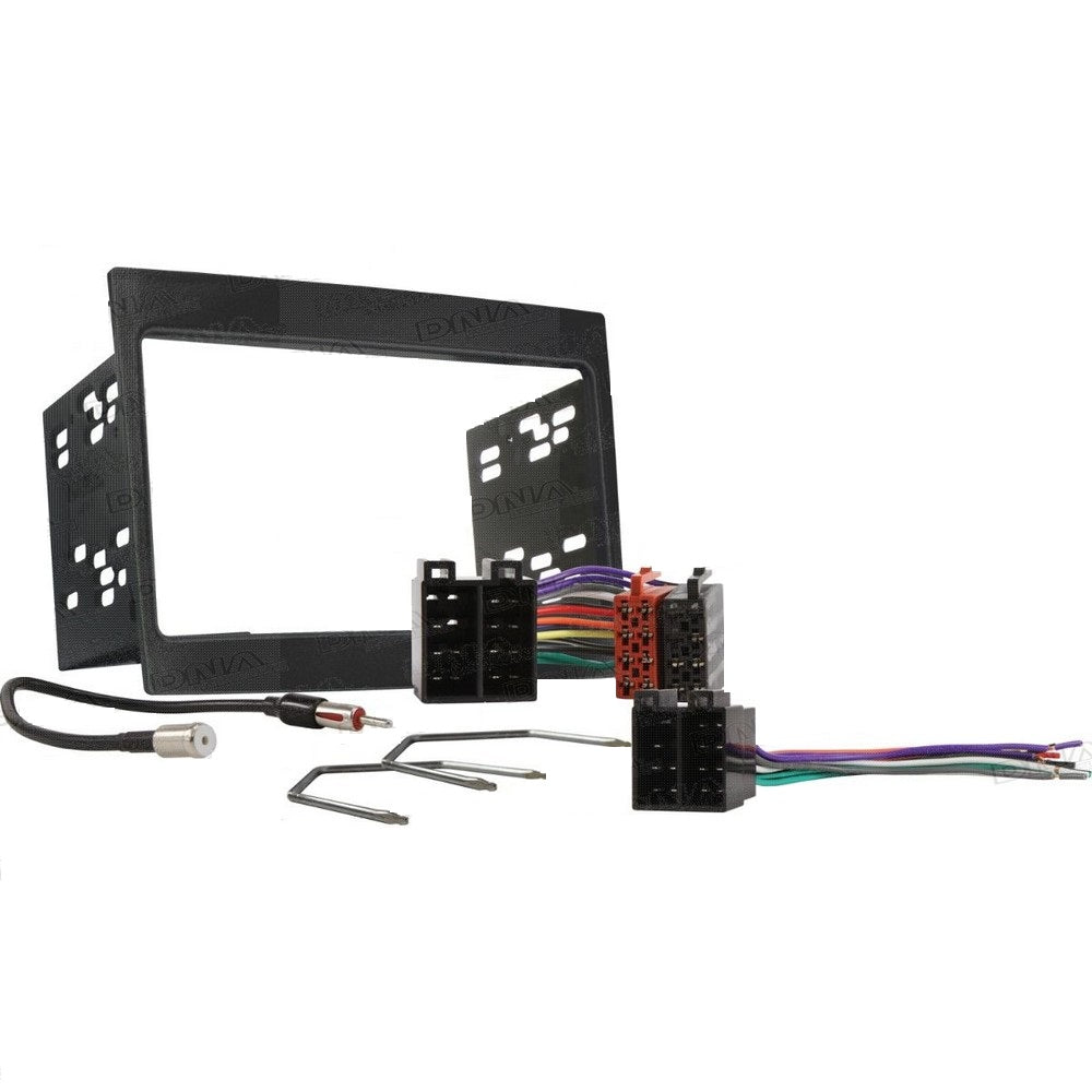 FITTING KIT HOLDEN COMMODORE 2002 - 2007 VY-VZ DOUBLE DIN (GREY KIT - WHF104GKIT
