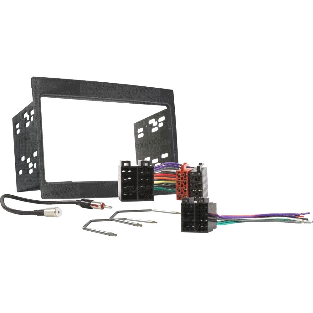 FITTING KIT HOLDEN COMMODORE 2002 - 2007 VY - VZ DOUBLE DIN (BLACK K - WHF104KIT