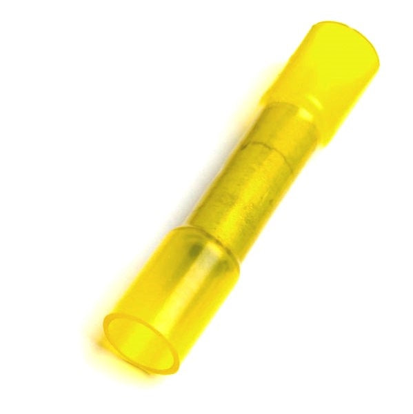 YELLOW IN LINE COUPLING HEAT SHRINK (100 PACK) - WHJ149