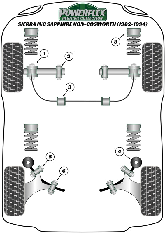 Ford Front Top Shock Absorber Mount