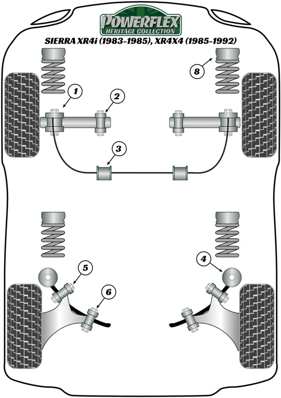 Ford Front Top Shock Absorber Mount