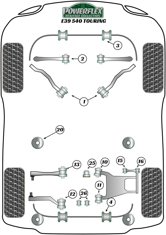 BMW Rear Lower Arm Front Bush
