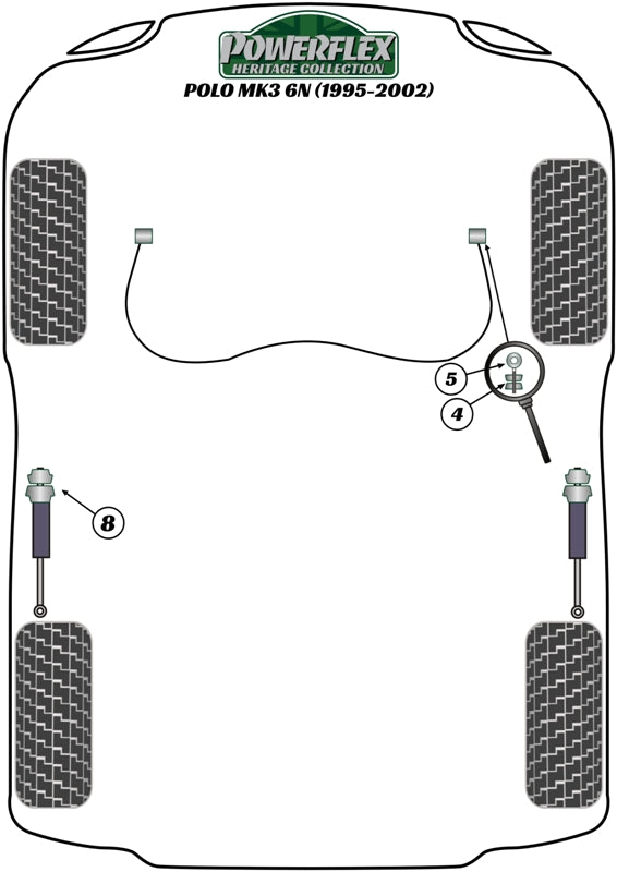 Rear Shock Top Mounting Bush