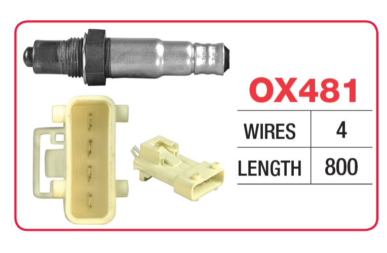 PEUGEOT 207 CC Oxygen/Lambda Sensor - OX481