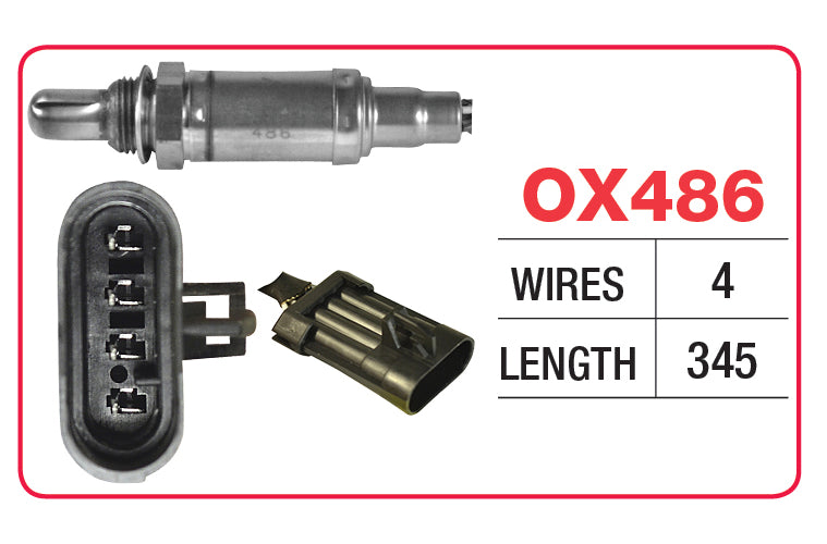 HSV W427 Oxygen/Lambda Sensor - OX486