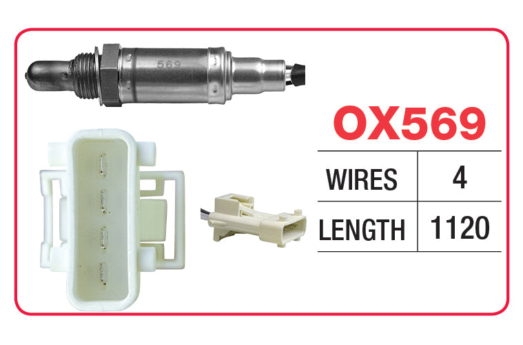PORSCHE 911 Oxygen/Lambda Sensor - OX569