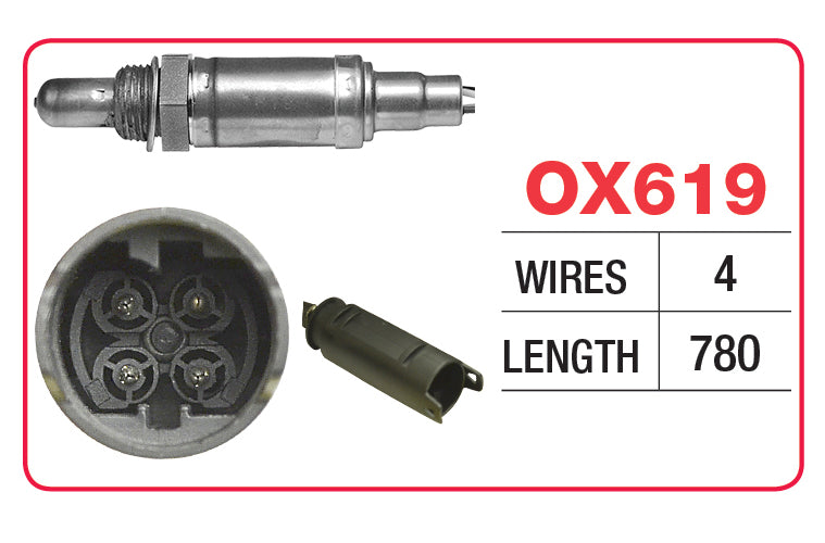 BMW Z3 Oxygen/Lambda Sensor - OX619