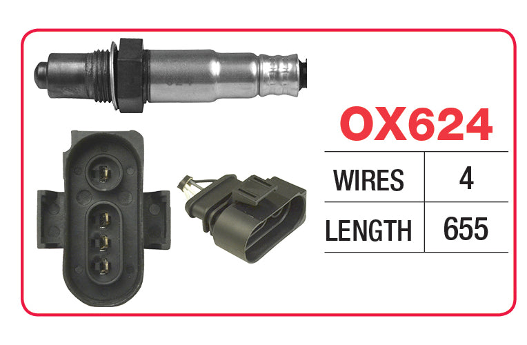 AUDI ALLROAD Oxygen/Lambda Sensor - OX624