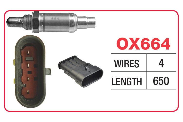 LAND ROVER RANGE ROVER SPORT Oxygen/Lambda Sensor - OX664