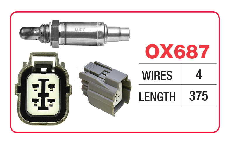HONDA HR-V Oxygen/Lambda Sensor - OX687